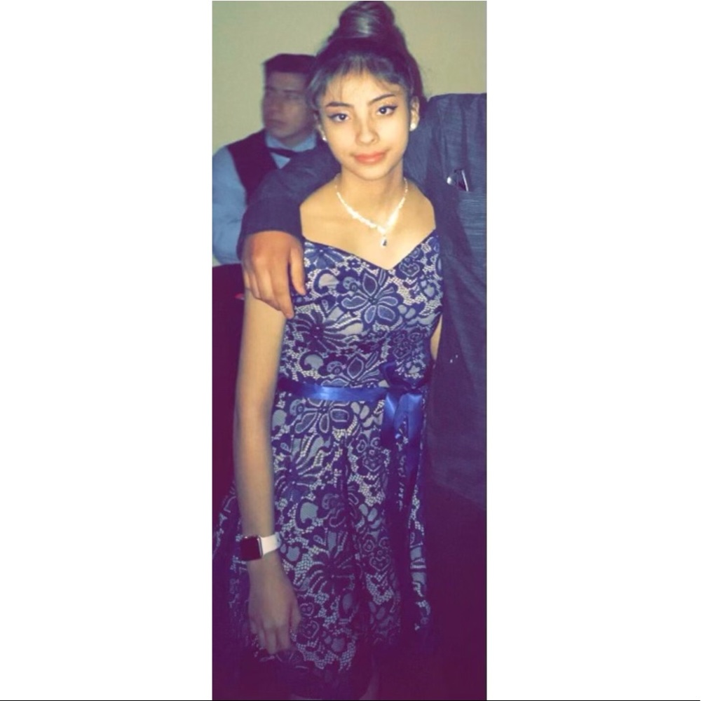 Kim cine blue dress size S bundle